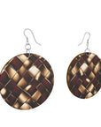 Wooden Earrings Organic Shapes