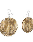 Wooden Earrings Organic Shapes