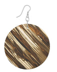 Wooden Earrings Organic Shapes